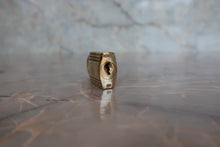 Load image into Gallery viewer, HERMES HAUT A COURROIRE 32 Toile H/Box carf leather Beige/Brique 〇Y Engraving Hand bag 800080158