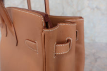 画像をギャラリービューアに読み込む, HERMES/エルメス バーキン35 クシュベル ナチュラル □B刻印 ハンドバッグ 800040143