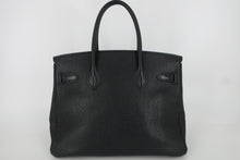 將圖片載入圖庫檢視器 HERMES/エルメス バーキン30 トゴ ブラック □K刻印 ハンドバッグ 800100057