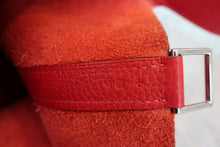 Load image into Gallery viewer, HERMES PICOTIN LOCK GM Clemence leather Rouge casaque □Q Engraving Hand bag 700090173
