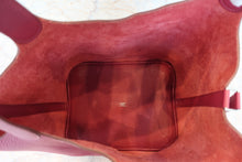 Load image into Gallery viewer, HERMES PICOTIN LOCK GM Clemence leather Ruby □N Engraving Hand bag 700070043