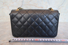 画像をギャラリービューアに読み込む, CHANEL/シャネル ミニマトラッセチェーンショルダーバッグ ラムスキン ブラック/ゴールド金具 ショルダーバッグ 800010070