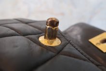 Load image into Gallery viewer, CHANEL Matelasse Chain back pack Lambskin Black/Gold hadware Back pack 700120055