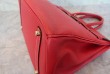 Load image into Gallery viewer, HERMES CANDY BIRKIN 35 Epsom leather Rouge casaque/Blue thalassa □O Engraving Hand bag 800070145
