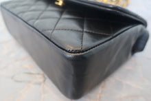 画像をギャラリービューアに読み込む, CHANEL/シャネル ミニマトラッセチェーンショルダーバッグ ラムスキン ブラック/ゴールド金具 ショルダーバッグ 800010070