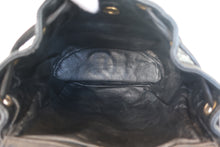 Load image into Gallery viewer, CHANEL Matelasse Chain back pack Lambskin Black/Gold hadware Back pack 700120055