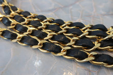 画像をギャラリービューアに読み込む, CHANEL/シャネル ミニマトラッセチェーンショルダーバッグ ラムスキン ブラック/ゴールド金具 ショルダーバッグ 800010070