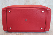 Load image into Gallery viewer, HERMES LINDY 34 Clemence leather Rouge garance □M Engraving Shoulder bag 700100237