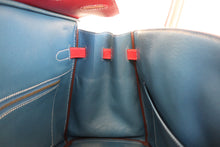 Load image into Gallery viewer, HERMES CANDY BIRKIN 35 Epsom leather Rouge casaque/Blue thalassa □O Engraving Hand bag 800070145