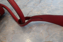 Load image into Gallery viewer, HERMES LINDY 34 Clemence leather Rouge garance □M Engraving Shoulder bag 700100237