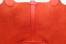 画像をギャラリービューアに読み込む, HERMES/エルメス ピコタンロックPM トリヨンクレマンス ルージュピヴォワンヌ □R刻印 ハンドバッグ 500070112