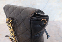 画像をギャラリービューアに読み込む, CHANEL/シャネル マトラッセチェーンリュック ラムスキン ブラック/ゴールド金具 リュック 700120029