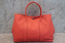 將圖片載入圖庫檢視器 HERMES/エルメス ガーデンパーティPM ヴォーエプソン ローズジャイプール A刻印 トートバッグ 700090170