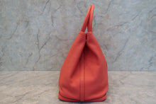 將圖片載入圖庫檢視器 HERMES/エルメス ガーデンパーティPM ヴォーエプソン ローズジャイプール A刻印 トートバッグ 700090170