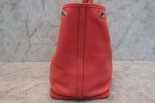 將圖片載入圖庫檢視器 HERMES/エルメス ガーデンパーティPM ヴォーエプソン ローズジャイプール A刻印 トートバッグ 700090170