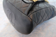 画像をギャラリービューアに読み込む, CHANEL/シャネル マトラッセチェーンリュック ラムスキン ブラック/ゴールド金具 リュック 700120029