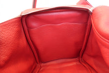 Load image into Gallery viewer, HERMES LINDY 34 Clemence leather Rouge garance □M Engraving Shoulder bag 700100237