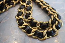 画像をギャラリービューアに読み込む, CHANEL/シャネル マトラッセチェーンリュック ラムスキン ブラック/ゴールド金具 リュック 700120029