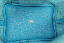 將圖片載入圖庫檢視器 HERMES/エルメス ピコタンロックエクラPM トリヨンクレマンス/ヴォースイフト ブルーフリーダ/ローズメキシコ Y刻印 ハンドバッグ 800090219