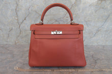 画像をギャラリービューアに読み込む, HERMES/エルメス ケリー25 ヴォースイフト ロージー □L刻印 ショルダーバッグ 700040111