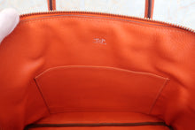 將圖片載入圖庫檢視器 HERMES/エルメス ボリード1923 シェーブル オレンジ □M刻印 ハンドバッグ 800080071