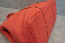 將圖片載入圖庫檢視器 HERMES/エルメス ガーデンパーティPM ヴォーエプソン ローズジャイプール A刻印 トートバッグ 700090170