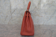 画像をギャラリービューアに読み込む, HERMES/エルメス ケリー25 ヴォースイフト ロージー □L刻印 ショルダーバッグ 700040111