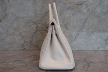 Load image into Gallery viewer, HERMES BIRKIN 25 Epsom leather White □K Engraving Hand bag 700100007