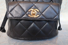画像をギャラリービューアに読み込む, CHANEL/シャネル マトラッセチェーンリュック ラムスキン ブラック/ゴールド金具 リュック 700120029