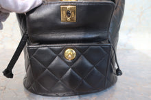 画像をギャラリービューアに読み込む, CHANEL/シャネル マトラッセチェーンリュック ラムスキン ブラック/ゴールド金具 リュック 700120029