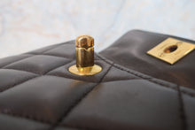 画像をギャラリービューアに読み込む, CHANEL/シャネル マトラッセチェーンリュック ラムスキン ブラック/ゴールド金具 リュック 700120029