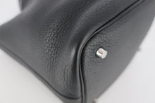 将图片加载到图库查看器,HERMES PICOTIN LOCK MM Clemence leather Black □N刻印 Hand bag 800100052
