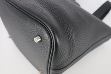 将图片加载到图库查看器,HERMES PICOTIN LOCK MM Clemence leather Black □N刻印 Hand bag 800100052