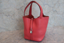 将图片加载到图库查看器,HERMES PICOTIN LOCK MM Clemence leather Bougainvillier □N刻印 Hand bag 600120027