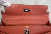 画像をギャラリービューアに読み込む, HERMES/エルメス ケリー25 ヴォースイフト ロージー □L刻印 ショルダーバッグ 700040111