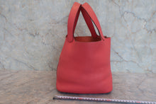 将图片加载到图库查看器,HERMES PICOTIN LOCK MM Clemence leather Bougainvillier □N刻印 Hand bag 600120027