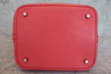 将图片加载到图库查看器,HERMES PICOTIN LOCK MM Clemence leather Bougainvillier □N刻印 Hand bag 600120027