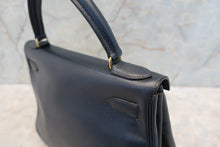 將圖片載入圖庫檢視器 HERMES/エルメス ケリー28 クシュベル ネイビー 〇T刻印 ショルダーバッグ 700090144