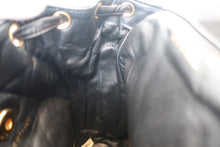 画像をギャラリービューアに読み込む, CHANEL/シャネル マトラッセチェーンリュック ラムスキン ブラック/ゴールド金具 リュック 700120029