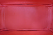 Load image into Gallery viewer, HERMES LINDY 26 Verso Clemence leather Rouge casaque/Rose jaipur □P Engraving Shoulder bag 700060081