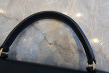 將圖片載入圖庫檢視器 HERMES/エルメス ケリー28 クシュベル ネイビー 〇T刻印 ショルダーバッグ 700090144