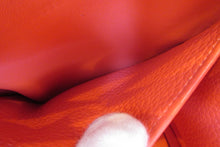 Load image into Gallery viewer, HERMES LINDY 26 Verso Clemence leather Rouge casaque/Rose jaipur □P Engraving Shoulder bag 700060081