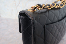 将图片加载到图库查看器,CHANEL/香奈儿 中号CF 单盖包 链条包 荔枝皮 Black/Gold hadware(黑色/金色金属) 肩背包 700120059