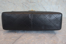將圖片載入圖庫檢視器 CHANEL/シャネル 中マトラッセシングルフラップWチェーンショルダーバッグ ラムスキン ブラック/ゴールド金具 ショルダーバッグ 800020182