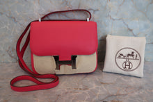 Load image into Gallery viewer, HERMES CONSTANCE3 MINI Swift leather Rose extreme C Engraving Shoulder bag 700020184