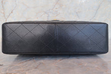 将图片加载到图库查看器,CHANEL/香奈儿 中号CF 单盖包 链条包 荔枝皮 Black/Gold hadware(黑色/金色金属) 肩背包 700120059