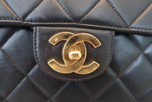 將圖片載入圖庫檢視器 CHANEL/シャネル 中マトラッセシングルフラップWチェーンショルダーバッグ ラムスキン ブラック/ゴールド金具 ショルダーバッグ 800020182