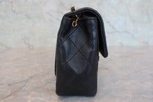 画像をギャラリービューアに読み込む, CHANEL/シャネル ミニマトラッセシングルフラップチェーンショルダーバッグ ラムスキン ブラック/ゴールド金具 ショルダーバッグ 800080153
