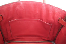 將圖片載入圖庫檢視器 HERMES/エルメス バーキン30 ヴォーエプソン ルージュガランス □J刻印 ハンドバッグ 700060206