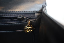 將圖片載入圖庫檢視器 CHANEL/シャネル 中マトラッセシングルフラップWチェーンショルダーバッグ ラムスキン ブラック/ゴールド金具 ショルダーバッグ 800020182